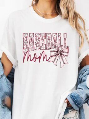Baseball Mom Shirt, Mothers Day Gift, Gameday Baseball Mom Tee